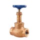 China cnc casting high pressure bronze steam globe valve