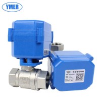 The Normally Open/normally Closed Two-way Brass Electric Ball Valve With Power-off Reset Can Be Used In Water Supply System